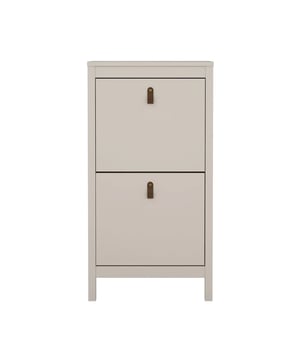 
Productkenmerken:Structuur van spaanplaat.Onderstel van MDF.2 kleppen met dubbele opbergruimte per klep.Voor 6 paar schoenen.Kies bij de montage uw handgreepstijl: van natuurlijk leer of zilverkleurig metaal.Productafmetingen: Lengte 53,8 cm x Breedte 24,6 cm x Hoogte 102,9 cm - Nettogewicht: 18,3 kg.Pakketafmetingen:Pakket nr. 1: Lengte 43,9 cm x Diepte 109,3 cm x Hoogte 13,1 cm - Brutogewicht: 19,3 kg. Merk: CaliCosy Kleur: Grey