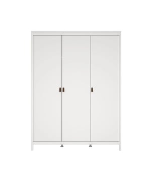 
Productkenmerken: Constructie van spaanplaat.Potenset van MDF.3 deuren.2/3 hanggedeelte met 1 metalen stang en een legplank.1/3 leggedeelte met 4 planken, waarvan 3 in hoogte verstelbaar.Metalen scharnieren.Kies bij montage uw handgreepstijl: van natuurlijk leer of zilverkleurig metaal.Productafmetingen: Lengte 150,0 cm x Breedte 58,4 cm x Hoogte 199,0 cm Nettogewicht: 103,3 kg.Pakketafmetingen: Pakket nr. 1: Lengte 62,5 cm x Diepte 173,8 cm x Hoogte 5,8 cm Brutogewicht: 27,5 kg.Pakket nr. 2: Lengte 58,7 cm x Diepte 207,2 cm x Hoogte 6,9 cm Brutogewicht: 28,0 kg.Pakket nr. 3: Lengte 61,5 cm x Diepte 198,0 cm x Hoogte 5,0 cm Brutogewicht: 28,4 kg.Pakket nr. 4: Lengte 51,5 cm x Diepte 187,6 cm x Hoogte 6,1 cm Brutogewicht: 24,5 kg.Totaal brutogewicht: 108,4 kg. Merk: CaliCosy Kleur: White