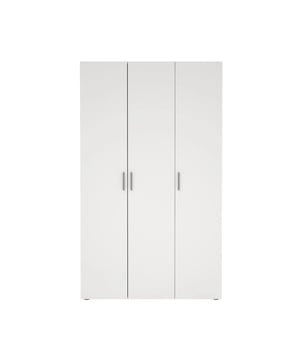 
Productkenmerken : Constructie van spaanplaat.3 deuren.2/3 hanggedeelte met een metalen kledingroede en een legplank.1/3 legkast met 4 planken, waarvan 3 in hoogte verstelbaar.Metalen scharnieren.Handgrepen van kunststof.Productafmetingen : Lengte 118,1 cm x Breedte 49,75 cm x Hoogte 200,9 cm - Nettogewicht: 74,1 kg.Pakketafmetingen : Pakket nr. 1: Lengte 130,6 cm x Diepte 55,1 cm x Hoogte 10,4 cm.Pakket nr. 2: Lengte 208,1 cm x Diepte 55,0 cm x Hoogte 7,4 cm.Totaal brutogewicht: 80,5 kg. Merk: CaliCosy Kleur: White