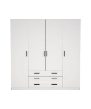 
Productkenmerken : Constructie van spaanplaat.4 deuren.3 lades.Garderobegedeelte met een metalen stang en een legplank achter de 2 middelste deuren.Achter de rechter en linker deur: 4 legplanken, waarvan 3 in hoogte verstelbaar, in totaal 8 planken.Metalen kogelladegeleiders.Metalen scharnieren.Handgrepen van ABS.Productafmetingen : Lengte 195,5 cm x Breedte 49,6 cm x Hoogte 200,4 cm Nettogewicht: 126,1 kg.Pakketafmetingen :Pakket nr. 1: Lengte 51,9 cm x Diepte 103,6 cm x Hoogte 11,7 cm Brutogewicht: 24,2 kg.Pakket nr. 2: Lengte 53,0 cm x Diepte 208,0 cm x Hoogte 4,7 cm Brutogewicht: 27,6 kg.Pakket nr. 3: Lengte 52,3 cm x Diepte 168,0 cm x Hoogte 6,7 cm Brutogewicht: 28,4 kg.Pakket nr. 4: Lengte 52,0 cm x Diepte 200,5 cm x Hoogte 5,2 cm Brutogewicht: 26,9 kg.Pakket nr. 5: Lengte 52,3 cm x Diepte 201,4 cm x Hoogte 5,2 cm Brutogewicht: 24,1 kg.Totaal brutogewicht: 131,2 kg. Merk: CaliCosy Kleur: White