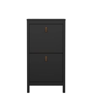 
Productkenmerken:Structuur van spaanplaat.Onderstel van MDF.2 kleppen met dubbele opbergruimte per klep.Voor 6 paar schoenen.Kies bij de montage uw handgreepstijl: van natuurlijk leer of zilverkleurig metaal.Productafmetingen: Lengte 53,8 cm x Breedte 24,6 cm x Hoogte 102,9 cm - Nettogewicht: 18,3 kg.Pakketafmetingen:Pakket nr. 1: Lengte 43,9 cm x Diepte 109,3 cm x Hoogte 13,1 cm - Brutogewicht: 19,3 kg. Merk: CaliCosy Kleur: Black