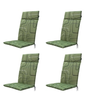 
Madison Tuinkussens – Set van 4 | Comfort en Stijl voor jouw TuinGeef je tuinmeubelen een stijlvolle en comfortabele upgrade met deze set van 4 Madison tuinkussens. Madison, een gerenommeerd Nederlands merk, staat bekend om hoogwaardige kussens die zowel comfort als duurzaamheid bieden.Deze kussens zijn gemaakt van kwalitatieve materialen die bestand zijn tegen verschillende weersomstandigheden. De zachte, goed gevulde vulling zorgt voor optimaal zitcomfort, terwijl de stevige stof langdurig mooi blijft. Dankzij de neutrale en tijdloze ontwerpen passen deze tuinkussens perfect bij verschillende tuinsets en stijlen.Voordelen van de Madison tuinkussens: Set van 4 – ideaal voor complete tuinsets Hoogwaardige materialen en uitstekende afwerking Comfortabele vulling voor extra zitgemak Duurzaam en weerbestendig Geschikt voor diverse buitenmeubelenCreëer een sfeervolle en comfortabele buitenruimte met de tuinkussens van Madison! - Afmeting: Ca. 120x50 cm - Kleur: Groen - Materiaal: Katoen