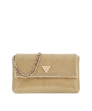 
Guess Zalina Flap Clutch Yellow Gold Dames