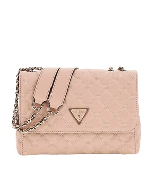 
Guess Giully 2 Compartment Schoudertas Beige Dames