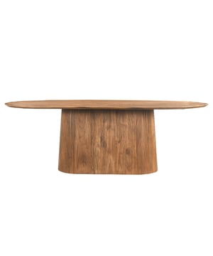 
Ben jij op zoek naar een trendy eetkamertafel waar je gezellig de hele avond aan kan tafelen met familie en vrienden? Dan zijn de Livingfurn eetkamertafels perfect voor jou! De eetkamertafels van Livingfurn zijn geïnspireerd op de nieuwste trends en designs. Deze prachtige tafels zijn gemaakt van hoogwardige materialen en zo ontworpen dat ze jaren mee gaan.De belangrijkste informatie op een rijtje: - Onderhoudstip: Afnemen met een zachte vochtige doek- Gemaakt van hoogwaardig mangohout- Vorm: ovaal- Kleur: Naturel hout- Afmetingen: lengte 200, breedte 110 en hoogte 76cm- Aantal personen: 6Over LivingfurnLivingfurn heeft een uitgebreid assortiment aan kasten, tafels, zitmeubelen en accessoires. De designs zijn stijlvol en tijdloos. De collectie is uitgerust in een moderne sfeer. Je kunt de artikelen van Livingfurn gebruiken als een echte statement piece in je woning. Het assortiment is heel veelzijdig. - Afmeting: 200x110x76 - Kleur: Bruin - Materiaal: Hout