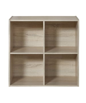 
Productkenmerken:Plank met 2 x 2 vakken.Beschikbaar in twee kleuren: Wit met een witte achtergrond of Eiken decor met een eiken decor achtergrond.Gemaakt van spaanplaten, bodem van MDF.Productafmetingen: Lengte 29,5 cm x Breedte 61,5 cm x Hoogte 61,5 cm - Nettogewicht: 9,94 kg.Verpakkingsafmetingen:Pakket nr. 1: Lengte 63 cm x Hoogte 9 cm x Diepte 31 cm - Bruto gewicht: 10,28 kg. Merk: CaliCosy Kleur: Wooden Effect