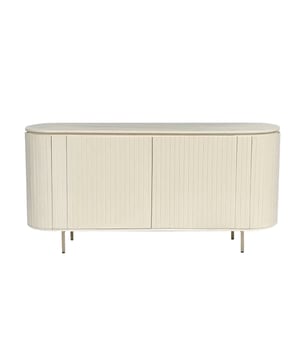 
Breng een vleugje Scandinavische elegantie in huis met het Livingfurn Dressoir Patou in ivoorkleur. Dit prachtige dressoir van 170 cm breed combineert een minimalistisch design met praktische opbergruimte. Perfect voor de woonkamer, eetkamer of hal, het Patou dressoir biedt een stijlvolle oplossing om je spullen georganiseerd op te bergen en tegelijkertijd een rustgevende sfeer te creëren.Het Dressoir Patou valt op door zijn warme ivoorkleurige mango hout en de strakke, greeploze deuren met een subtiel lattenpatroon. Dit zorgt voor een moderne en tijdloze uitstraling. De twee ruime opbergvakken bieden voldoende ruimte voor servies, boeken, decoraties of andere benodigdheden. De combinatie van mango hout en het stevige metalen onderstel garandeert een lange levensduur en een unieke look.Dankzij het minimalistische design past dit dressoir perfect in moderne interieurs. De Patou collectie van Livingfurn biedt de mogelijkheid om dit dressoir te combineren met andere meubels uit dezelfde serie, waardoor je een harmonieus en samenhangend interieur kunt creëren. Geniet van de functionaliteit en de stijlvolle uitstraling van het Livingfurn Dressoir Patou!MerkLivingfurnModelDressoir PatouKleurIvoor / BeigeMateriaalMango Hout & MetaalAfmetingenBreedte: 170 cm, Hoogte: 81 cm, Diepte: 43 cmGewicht68 kgArtikelnummer31505Design StijlScandinavischFeaturesLatten deuren, Twee compartimenten voor opslag, Greeploze deuren