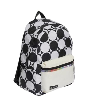 
100% gerecycleerd polyester. Stof: Weefsel. Hoogte: 44cm. Lengte: 35,9cm. Breedte: 15cm. Inhoud: 22.5L. Zakken: 1 Voorzak, Ritssluiting, Fles. Compartimenten: 1 Hoofdcompartiment. Stoftechnologie: Duurzaam. Handgreep. Ontwerp: Logo, Monochroom, Rond. Bevestiging: Ritssluiting.