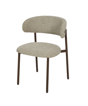 
Verrijk uw eetkamer met deze prachtige set van twee Livingfurn Micah eetkamerstoelen. De Micah eetkamerstoel combineert moeiteloos comfort en stijl, waardoor elke maaltijd een genot wordt. De beige stoffen bekleding zorgt voor een warme en uitnodigende sfeer, terwijl de walnootkleurige houten poten een vleugje elegantie toevoegen. Deze stoelen zijn niet alleen een lust voor het oog, maar bieden ook uitstekend zitcomfort, perfect voor lange avonden tafelen met vrienden en familie.Het houten frame met walnootlook geeft de stoel een stevige basis en een tijdloze uitstraling. De afgeronde rugleuning biedt prettige ondersteuning, en de comfortabele zitting nodigt uit tot ontspannen zitten. Dankzij het veelzijdige ontwerp passen de Micah stoelen perfect in zowel moderne als klassieke interieurs. Of u nu een formele dinerparty organiseert of gewoon geniet van een ontspannen ontbijt, met de Livingfurn Micah eetkamerstoelen zit u altijd goed.ArtikelnummerBRIX-31561KleurBeige, BruinMateriaalHouten frame met walnootlook en stoffen zittingMateriaalsoort(en)Stof, HoutAfmetingen (Hoogte x Breedte x Diepte)78 cm x 58 cm x 54.5 cmZithoogte49 cmZitbreedte50 cmZitdiepte46 cmGewicht6.1 kgOnderhoudStofzuiger met borstelCollectieChairsCategorieEetkamerstoelenDraaibaarNeeColli1Afmetingen verpakking (Hoogte x Breedte x Lengte)58 cm x 41 cm x 94 cm