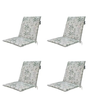 
Madison Tuinkussens – Set van 4 | Comfort en Stijl voor jouw TuinGeef je tuinmeubelen een stijlvolle en comfortabele upgrade met deze set van 4 Madison tuinkussens. Madison, een gerenommeerd Nederlands merk, staat bekend om hoogwaardige kussens die zowel comfort als duurzaamheid bieden.Deze kussens zijn gemaakt van kwalitatieve materialen die bestand zijn tegen verschillende weersomstandigheden. De zachte, goed gevulde vulling zorgt voor optimaal zitcomfort, terwijl de stevige stof langdurig mooi blijft. Dankzij de neutrale en tijdloze ontwerpen passen deze tuinkussens perfect bij verschillende tuinsets en stijlen.Voordelen van de Madison tuinkussens: Set van 4 – ideaal voor complete tuinsets Hoogwaardige materialen en uitstekende afwerking Comfortabele vulling voor extra zitgemak Duurzaam en weerbestendig Geschikt voor diverse buitenmeubelenCreëer een sfeervolle en comfortabele buitenruimte met de tuinkussens van Madison! - Afmeting: Ca. 97x49 cm - Kleur: Multicolor - Materiaal: Katoen