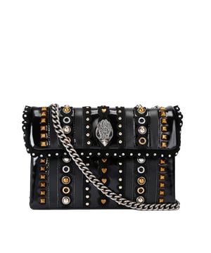 
Kurt Geiger Kensington Medium Studs Combo Leather Black Dames