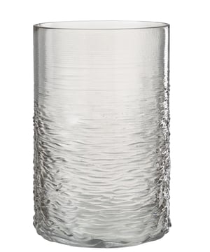 
Hurricane Sea Glass Grey Large Width19.5Height30Length19.5Weight2.81 kgCollectionZomer 2022Colour Grey/greigeMaterial compositionGlass(100%) Materiaal: