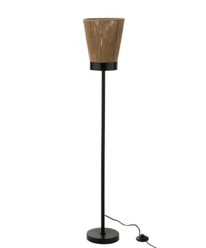 
Standing Lamp Luna Jute Beige Large Width22Height120Length22Weight4.375 kgCollectionZomer 2023Colour NaturalMaterial compositionElectrical parts(5%),iron(92%),jute(3%)Mounting requiredYesSocketE27Max Wattage40.0Cable Length300.0 Materiaal: