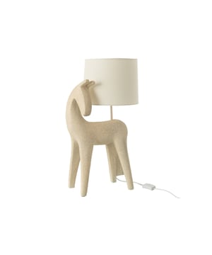 
Table Lamp Horse Modern Resin Beige Width23.5Height56Length32Weight2 kgCollectionZomer 2025Colour BeigeMaterial compositionFabric(15%),stone powder(45%),resin(40%)Mounting requiredYesSocketE27Max Wattage40.0Cable Length150.0 Materiaal: