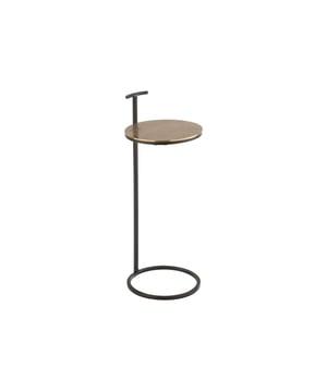 
Sidetable Toni Aluminium/Iron Gold/Black Width25Height65.5Length25.5Weight2.3 kgCollectionWinter 2022Colour GoldMaterial compositionAluminium(45%),iron(55%) Materiaal: