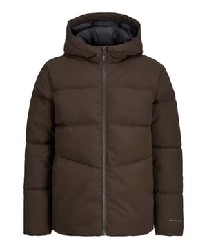 
Deze stoere winterjas voor jongens van Jack en Jones Kids is perfect voor de koude winterdagen. De jas is uitgevoerd in een warme en trendy bruine kleur, waardoor jouw zoon er helemaal hip bij loopt. Maar dat is niet het enige wat deze jas zo speciaal maakt, want het is gemaakt van 100% gerecycled polyester. Zo draagt jouw kind niet alleen bij aan de bescherming van het milieu, maar ziet hij er ook nog eens trendy uit! De jas is voorzien van een capuchon en heeft een comfortabele pasvorm, zodat jouw zoon zich heerlijk kan bewegen. Bestel deze duurzame winterjas nu  en laat jouw zoon stralen deze winter!