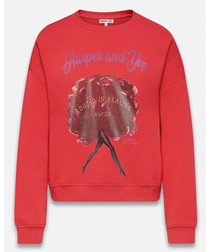 
Harper & Yve Sweat AW25Y509 ROOT in de kleur Rood