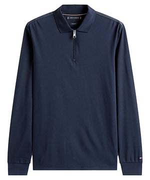 
Tommy Hilfiger Polo lange mouw MW0MW42078 in de kleur Licht blauw