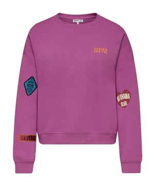 
Harper & Yve Sweat AW25Y513 PATCH in de kleur Lila