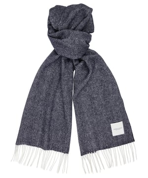 
Profuomo Shawl PPWS30002A in de kleur Donker blauw