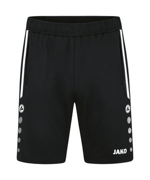 De laatste maten van dit topitem uit onze Jako outlet, scoor je met een flinke korting. Het is altijd Jako sale in de Heren Sportkleding Outlet outlet op V&D.
Jako Trainingsshort Allround - 8589 Gemaakt van Stretch-Knit-Polyester. (90% Polyester en 10% Elastaan). Verder zijn de zijzakken afsluitbaar met een rits. De broek heeft een tweedelige elastische boord met tunnelkoord, waardoor de broek nog beter aansluit om de taille. Verkrijgbaar in vier kleuren en sluit goed aan bij andere items uit de nieuwe Performance lijn.