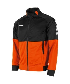 Ook helemaal fan van Hummel? Scoor dan dit prachtig item uit de nieuwe collectie van Hummel. 
Hummel Voetbal Trainingskleding Sportshirts van het materiaal en in de kleur Oranje-multicolour.
