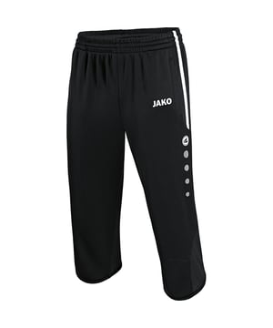 Dit prachtige artikel van Jako koop je nu voor een zeer lage uitverkoopprijs in onze Jako outlet.
Met de JAKO 3/4 trainingsbroek ACTIVE bent u perfect uitgerust voor training. De elastische boord met tunnelkoord biedt optimaal comfort. De geïntegreerde KEEP DRY-functie voert vocht rechtstreeks naar buiten af. Het materiaal is dus zeer sneldrogend, beschermt tegen te snel afkoelen en garandeert u bij het sporten een aangenaam lichaamsgevoel. Materiaal:100% polyester Maten:kinderen 128 t/m 164volwassenen S t/m 3XL