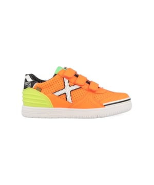 Dit item koop je nu extra voordelig in onze Jongensschoenen sale outlet waar het altijd Munich sale is. Jouw Munich artikelen het hele jaar in de uitverkoop!
Munich G3 Velcro 1514303 Oranje. Voor 23.59uur besteld, morgen geleverd.