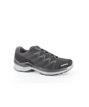 
Lowa 310709-9930  wandelschoenen laag heren in de kleur zwart materiaal nylon maat 41,5 (7,5) binnenvoering Gore-Tex materiaal zool Rubber