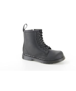 Dr. Martens 26040001  veterboots unisex kinder in de kleur zwart materiaal leer maat 28 binnenvoering Textiel materiaal zool