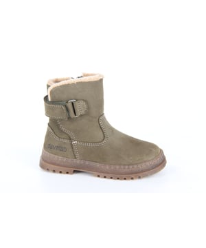 
Develab 45843-554  enkellaarzen jongens in de kleur groen materiaal nubuck maat 25 binnenvoering Leer materiaal zool Rubber