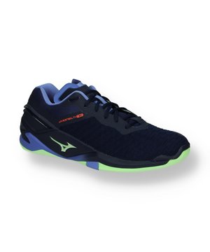 
Mizuno Indoor Indoor schoenen van het materiaal en in de kleur 205 Blauw-multicolour.