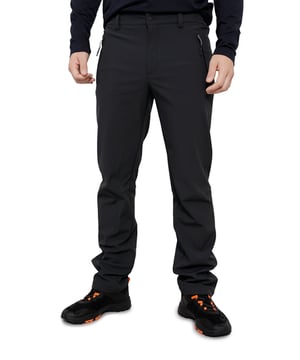 
Icepeak Overige sporten Outdoor Wandelbroeken van het materiaal en in de kleur Zwart.