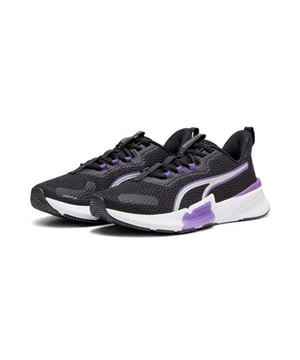 
Puma Training Fitness schoenen van het materiaal en in de kleur Zwart.