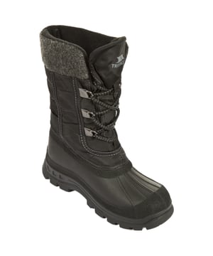 
Jongens sneeuwlaarzen Geïsoleerde en warme fleece voering Waterdichte rubberen buitenzool Bovenwerk is van waterbestendig textiel Verstelbare drukknopen Fleece kraag van Sherpa Bovenwerk: Textiel/Sherpa-fleece, Voering: fleece, Buitenzool: rubber.