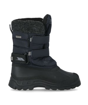 
Jongens sneeuwschoenen. Geïsoleerde en warme fleecevoering. Waterdichte rubberen buitenzool. Waterafstotend bovenwerk van textiel. Verstelbare aanraaksluiting. Sherpa fleece kraag. Bovenstuk: 60% Textiel/Sherpa fleece, Voering: Fleece, Buitenzool: 40% Rubber. Dik gewatteerd voor een comfortabele pasvorm neem een maat groter.