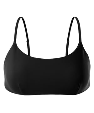 
80% Nylon, 20% Elastaan. Ontwerp: Logo. Bevestiging: Sluiting. Hals: Schep. Verstelbare Schouderriem.