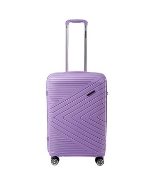 
100% PP (Polypropyleen). Hoogte: 65cm. Breedte: 43cm. Lengte: 26cm. Handvatfuncties: Intrekbaar. 360 wielen, extra handgreep, handgrepen, combinatieslot, riem, zwenkwielen, telescopische handgreep. Bevestiging: Travel Sentry goedgekeurd slot. Ontwerp: Lijnen, Logo. Vakken: 1 hoofdvak, binnenvak, vak met rits. Zakken: 1 binnenzak, ritssluiting. Inhoud: 63L. Duurzaam.