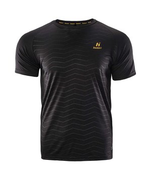 
100% Polyester. Stof: In elkaar grijpend. Ontwerp: Logo, Tekst, Golfpatroon. Hals: Crew Neck. Mouwtype: Korte mouwen. Laser gesneden. 135gsm. M: 40 in. L: 44 in. XL: 48 in. XXL: 52 in.