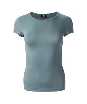 
88% Polyester, 12% Elastaan. Ontwerp: Eenvoudig. Hals: Crew Neck. Mouwtype: Korte mouwen. Stoftechnologie: Ademend, Sneldrogend.