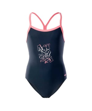 
Buitenmateriaal: 80% Nylon, 20% Elastaan. Voering: 100% polyester. Ontwerp: Logo, Tekst. Stijl achterkant: Diep uitgesneden. Bevestiging: Pull-On. Hals: Schep. Riem.