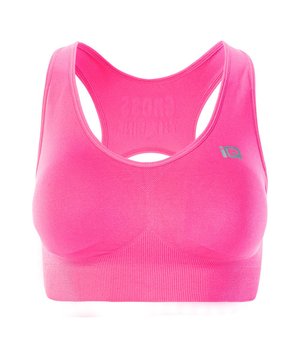 
92% Polyamide, 8% Elastaan. Ontwerp: Achterdruk, Logo. Stof Technologie: Ademend, Vochtafvoerend, Sneldrogend. Rugstijl: Racerback. Uitneembaar inzetstuk, Geribd detail, Naadloos. Sluiting: Verstelbaar riempje, gesp.