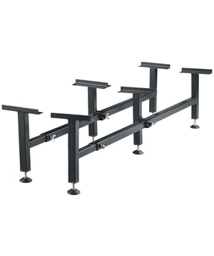 
De perfecte ondersteuning voor uw waardevolle tweepersoons lattenbodem! Met onze universele ijzersterke stalen licht-grijze uitschuifbare potenset, zorgt u voor de stabiliteit van uw lattenbodem en helpt de potenset de levensduur van uw bed te verlengen! Met deze poten set zorgt u ervoor dat uw lattenbodem stevig en stabiel blijft staan, waardoor u piepen en kraken kunt voorkomen. Of u nu een traditionele vlakke lattenbodem, hand verstelbaar, volledig elektrische of schotelbodem heeft met houten frame heeft, deze poten-set is geschikt voor allemaal én biedt de perfecte ondersteuning door zijn stabiele frame om de juiste slaaphoogte te bereiken voor uw bodem. Hierdoor ‘’zweeft’’ uw bodem en is deze los óf (zonder te boren) in uw ledikant ombouw te plaatsen. Door de hoogte-instelling kunt u gemakkelijk de gewenste slaaphoogte zelf instellen, voor een nog betere slaapervaring en een aangename instaphoogte. De grijze potenset is speciaal ontworpen voor eenpersoons lattenbodems en wordt geleverd als een dubbel set met elk 3 poten. De set is bovendien in breedte uitschuifbaar van 140 t/m 180cm, zodat het past bij verschillende maten een persoons lattenbodems. Onze potenset is duurzaam en gemakkelijk te installeren. De schroeven en verdere montage vereisten zitten in de verpakking meegeleverd, wat inhoudt dat u met een schroevendraaier bij de hand binnen no-time de potenset bevestigd heeft. Het heeft een modern design dat bij elk interieur past en is gemaakt van hoogwaardige materialen die lang meegaan. Het is de perfecte aanvulling op uw lattenbodem en zal u jarenlang kraakvrij en comfortabel laten slapen. Kies vandaag nog voor onze zwarte tweepersoons potenset en geniet van een heerlijke nachtrust. Europese Kwaliteitscontroles Montage kid bijgevoegd Óók zonder ledikant te gebruiken In Breedte verstelbaar In hoogte verstelbaar Helpt tegen piepen en kraken Verlengt de levensduur van de matrasbodem Merk: NachtrustOnline Materiaal: Metaal Kleur: Zwart Afmetingen: 180x200cm