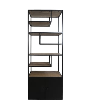 
Je mooiste spullen tentoonstellen, maar ook je kleine rommeltjes verbergen? Vakkenkast Vic is het antwoord! Hij biedt het beste van twee werelden met zijn open vakken en mooie houten deurtje. Vakkenkast Cil heeft een afmeting van 210 x 80 cm. Deze hippe vakkenkast heeft zowel een decoratieve als functionele functie. Het frame is gemaakt van metaal. In de open kast kan je al jouw woonaccessoires, planten of verzameling een mooi plekje geven. Merk: Home67 Materiaal: Mangohout,Metaal Kleur: Zwart;Bruin EAN: 7141041990172