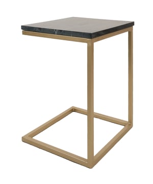 
Op zoek naar een luxe en stijlvolle bijzettafel? Dan is bijzettafel Mitch perfect voor in jouw interieur! Het marmeren blad is 2 cm dik en heeft een mooie glas. De combinatie van het gouden metalen frame en het zwart marmeren tafelblad, geeft deze bijzettafel een luxe uitstraling. Het materiaal marmer is een zeer sterke steensoort en daarnaast gemakkelijk schoon te houden. De tafel heeft een open zijde, zodat hij makkelijk over de zitting van de bank of fauteuil geschoven kan worden. Met Mitch heb je je spullen binnen handbereik. Ideaal om te gebruiken voor je laptop of iPad, maar ook voor een kopje koffie, een goed boek of een fijn tijdschrift! Deze bijzettafel wordt gratis thuisbezorgd. Na ontvangst kan je de tafel direct een mooie plek in huis geven. De tafel is namelijk al in elkaar gezet. Mocht de bijzettafel na ontvangt toch geen match zijn met jouw interieur, is het uiteraard mogelijk om deze te retourneren. Afmetingen: 40 x 40 x 54 cm. Merk: Home67 Materiaal: Marmer,Metaal Kleur: Wit;Goud EAN: 8785255819295