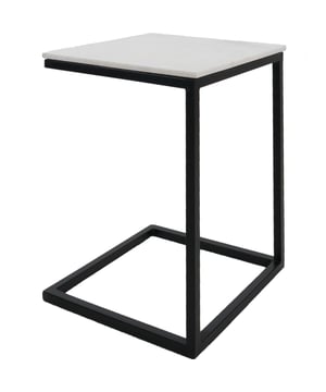 
Op zoek naar een luxe en stijlvolle bijzettafel? Dan is bijzettafel Mitch perfect voor in jouw interieur! Het marmeren blad is 2 cm dik en heeft een mooie glas. De combinatie van het gouden metalen frame en het zwart marmeren tafelblad, geeft deze bijzettafel een luxe uitstraling. Het materiaal marmer is een zeer sterke steensoort en daarnaast gemakkelijk schoon te houden. De tafel heeft een open zijde, zodat hij makkelijk over de zitting van de bank of fauteuil geschoven kan worden. Met Mitch heb je je spullen binnen handbereik. Ideaal om te gebruiken voor je laptop of iPad, maar ook voor een kopje koffie, een goed boek of een fijn tijdschrift! Deze bijzettafel wordt gratis thuisbezorgd. Na ontvangst kan je de tafel direct een mooie plek in huis geven. De tafel is namelijk al in elkaar gezet. Mocht de bijzettafel na ontvangt toch geen match zijn met jouw interieur, is het uiteraard mogelijk om deze te retourneren. Afmetingen: 40 x 40 x 54 cm. Merk: Home67 Materiaal: Marmer,Metaal Kleur: Wit;Zwart EAN: 8785255819318