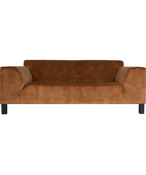 
Er is niets prettiger dan na een lange dag thuiskomen en op bank Sem neer te ploffen! Deze bank heeft mooie brede armleuningen en is hierdoor niet alleen erg comfortabel, maar ook een blikvanger. Bank Sem is bekleed met een prachtige velvet stof en heeft dit bankstel stoere doorgestikte naden. Kom gerust eens proefzitten in onze showroom in Heemskerk! De vulling van Bank Sem bestaat uit: Nosagvering - Bonellvering - Polyether met een afdeklaag Dacron. Nosag vering zijn veren in een zigzag- of golvende veer en wordt gebruikt bij de meeste ondervering in zitmeubels. De vering heeft goede verende eigenschappen en doordat het elektrisch gehard is kan het jaren door zonder in te leveren op de kwaliteit van het meubel. Een bonellvering is een harde vering. Deze veren zijn allemaal aan elkaar gekoppeld. De afdeklaag Dacron zorgt ervoor dat het bankstel er veel mooier uitziet door gebruik van deze afwerklaag. Buiten het optische voordeel heeft het ook als voordeel dat het een allergiebeschermende- en een vochtregulerende functie heeft. Bank Sem is verkrijgbaar in een 2,5 zits en 3 zits en in 3 verschillende kleuren: Dark Grey, Hunter, Creme en Cognac. Merk: Home67 Materiaal: Metaal,Polyester Kleur: Cognac;Bruin EAN: 7141042001129