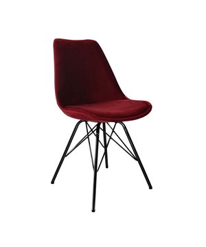 
Kick Kuipstoel velvet - rood Velvet: style with attitude! De Kick Collection kuipstoel velvet is een moderne stoel met een luxe uitstraling. De velours zitting en het stalen frame maken de stoel elegant en uniek. De stoel zit heerlijk comfortabel en is verkrijgbaar in verschillende kleuren. Mix & match er dus op los! Hoogte 85 cm Breedte 48 cm Diepte 50 cm  Zithoogte 48 cm Zitdiepte 40 cm  Materiaal kuipje Sterke fluwelen stof Materiaal onderstel Metaal Draagkracht 110 kg Wil je de gehele collectie van Kick zien? Klik dan hier. 