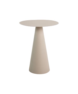
CHECK OUT VIC! Deze bijzettafel heeft een uniek design en is verkrijgbaar in diverse kleuren, dit maakt dat deze te plaatsen is in verschillende woonstijlen. Merk: Kick Collection Kleur: Beige Hoogte: 48 cm Breedte: 38 cm Diepte: 38 cm Materiaal: Metaal