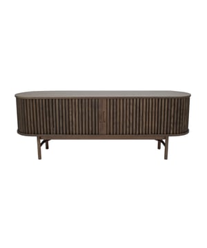CHECK OUT BJORN! TV-dressoir BJORN is een unieke, moderne eiken kast in ovale vorm. Het dressoir is niet alleen praktisch, maar ook nog eens ontzettend smaakvol.  Merk: Kick Collection Kleur: Bruin Hoogte: 58 cm Breedte: 158 cm Diepte: 40 cm